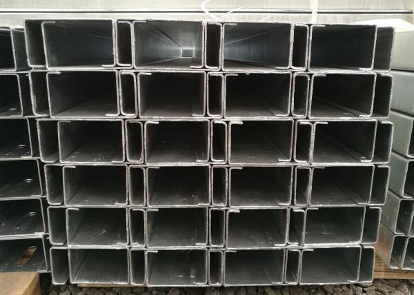High Toughness Galvanized Steel Channel , 150*100 Cold Rolled C Channel