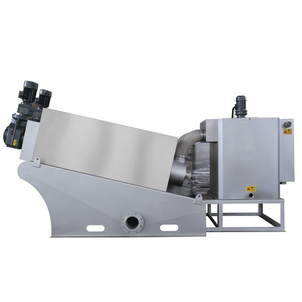 Compact Sewage Treatment Plant Sludge Dewatering Machine Screw Press 0.12m³/h-135m³/h
