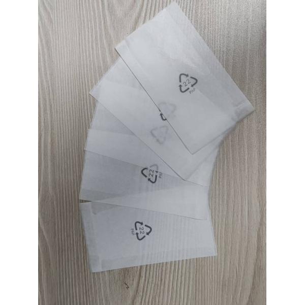 Bolsas de vidrio pequeñas de una sola capa bolsas de vidrio pequeñas blancas para artículos ligeros y mini almacenamiento