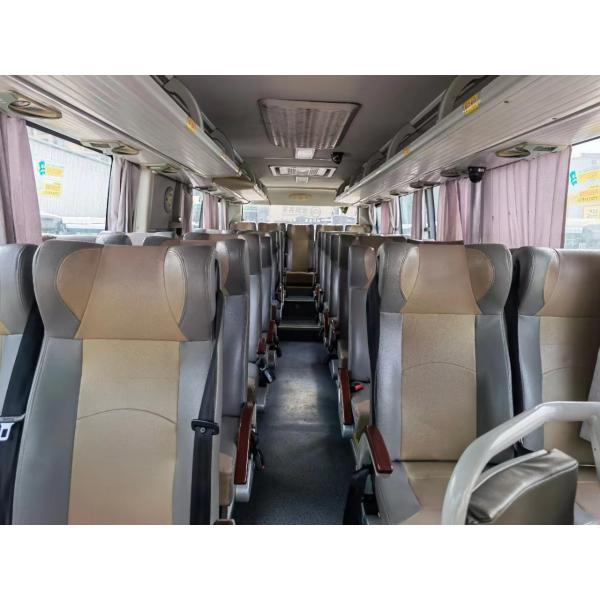 Используемый дракон фургонов челнока золотой использовал коммерчески автобус XML6857 Yuchai YC6J 34seats 2017
