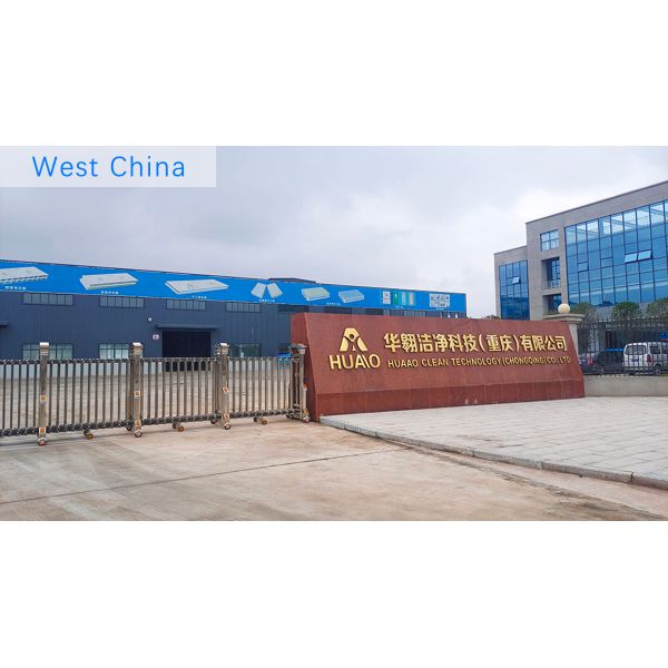 HUAAO ISO GMP Dust-Free PVC Wall Panel Modular Clean Room for Laboratories and Workshops FFU Clean Booth Assembly with Hard Wall