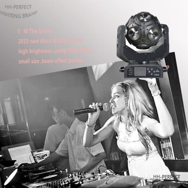 2016 New 12pcs*10w CREE RGBWUV Football Led Moving Head Disco Ball Lights Dj Equitment dmx