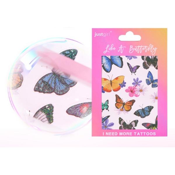Kids Friendly Custom Temporary Tattoo Sticker Safe For Sensitive Skin OEM