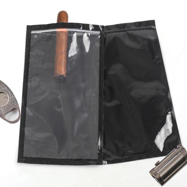 Transparent Travel Cigar Moisturizing Bag 5pcs Sealed Cigar Storage Bag