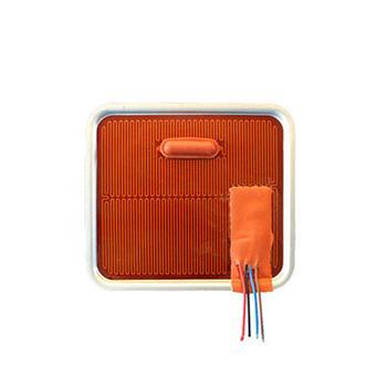 Wire Length 200mm 24V 20*25mm Silicone Rubber Heating Blankets