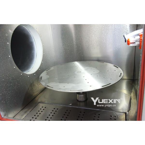 Видимая камера для испытания водных струев 500 л, экологически чистый дождевой тест для IPX5 IPX6