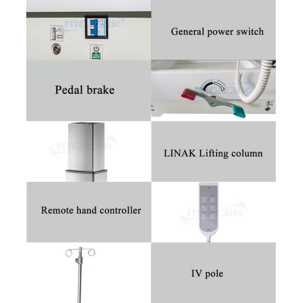 Automatic Electric Patient Transfer Stretcher Height Adjustable