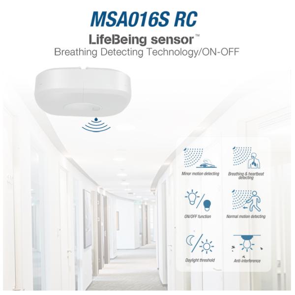 Датчик MSA016S пребывания низшего напряжения IP20 RC НА функции управления
