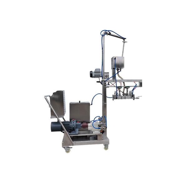 Automatic Zigzag Chocolate Enrobing Line 3KW 1550x700x1600mm Dimensions