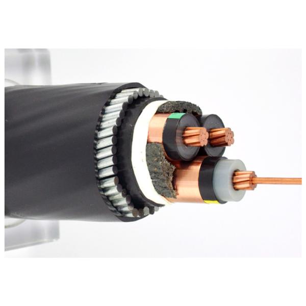                   Good Service Kema Underground Electrical Wire 240mm Aluminum Price Armored Power Cable             