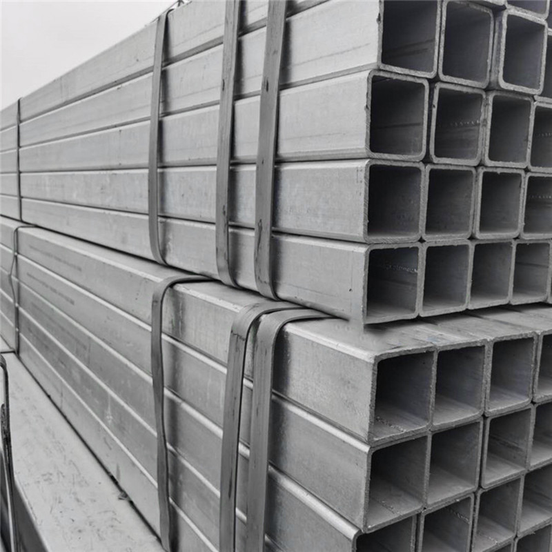 Square Shape ASTM A50 1*1inch 40x60 GI Square Steel Pipes 20x20x2 100x100 Carbon Steel Square Pipe