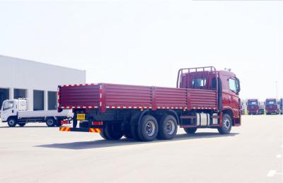Diesel Super Weight 6x4 Small Cargo Truck 11990 * 2496 * 3633mm For Transport