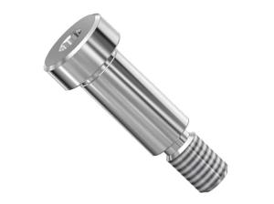OEM Precision Shoulder Screws , 18/8 Stainless Steel Hex Socket Head