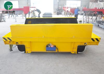 Construction Site 25t Transfer Steel Coil Handling Rail Dolly