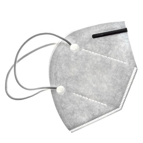 Environment Friendly Kn95 Face Mask , Ffp3 Dust Mask Adjustable Metal Nose Clip