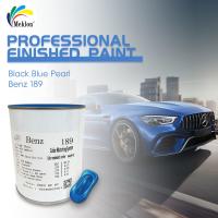 Pintura de reparación de automóviles de alto brillo y alto rendimiento resistente a los arañazos azul negro