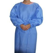 Non Woven Fabric Breathable Disposable Coveralls Anti Virus Waterproof Isolation