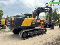 Fournisseur de pelleteuses d'occasion Volvo EC210B Excavatrice à godet hydraulique pour l'industrie minière