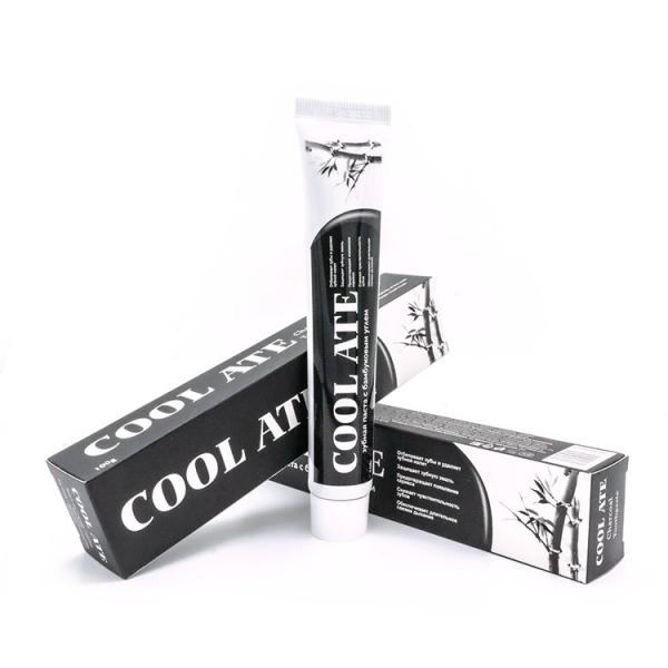 Оптовая торговля натуральным освежающим дыханием Бамбук угольная зубная паста Уход за зубами Отбеливание зубов