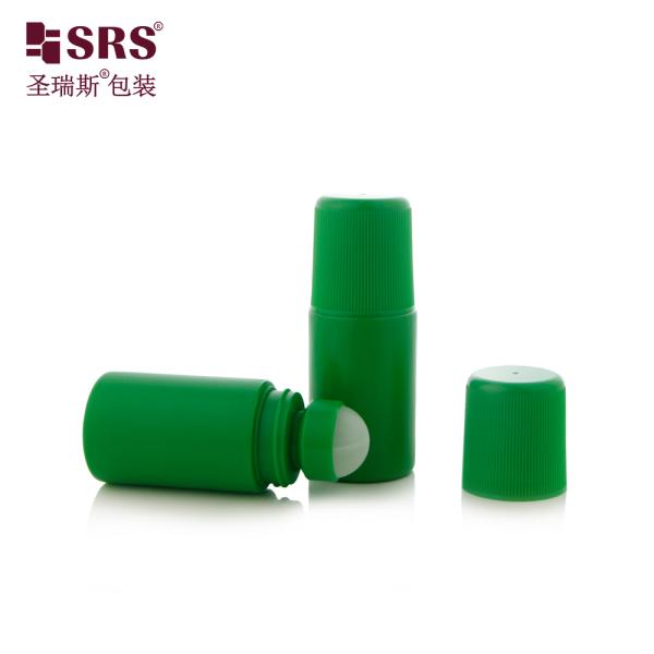 RPPC-60ML Customization PP PCR Recycled Plastic Roll On Antiperspirant Gel Applicator Bottle