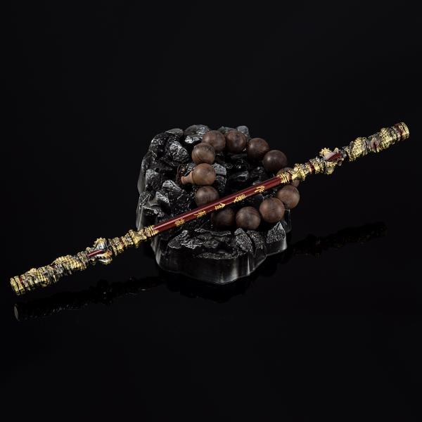 Irregular 35CM Full Metal Craft Monkey King Ruyi Jingu Bang Model for Anniversary