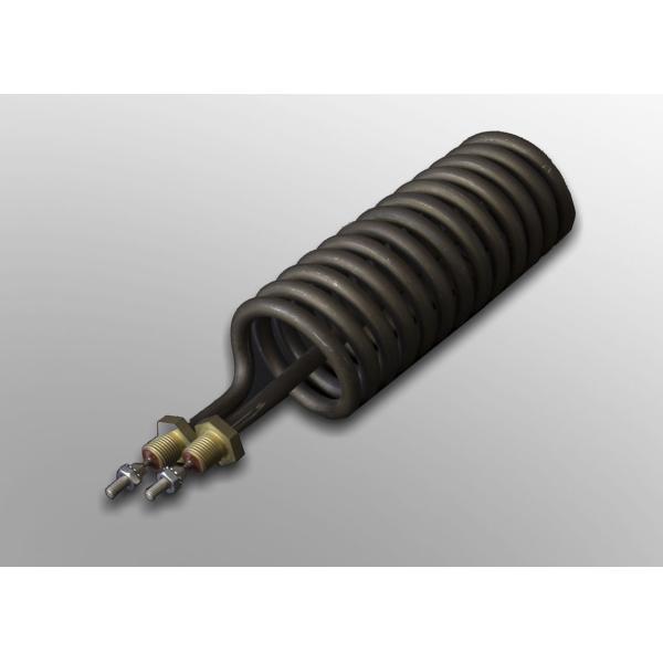 U W Shape Finned Tubular Heater 3 Kw Tubular Heater SS304 / Incoloy Material