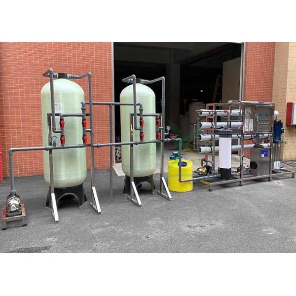 10KW Brackish Water System Desalination RO Plant 2000L/H For Irrigation / Drinking / Boiler
