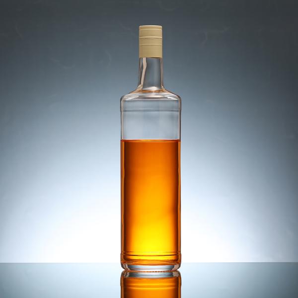 Super Flint Glass Bottle For Alcoholic Beverage Custom Sizes T/T Paypal Western Union