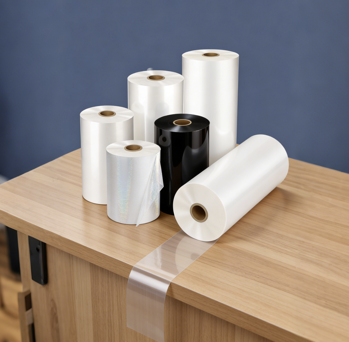95-105 Microns Thickness Glitter Lamination Film with Sleeking Frosted Finish and Scratch Resistance for Packaging and Printing