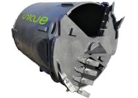 Cubetas de furo grossas do diâmetro 16mm do centrifugador 600mm para a areia e o cascalho