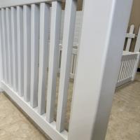 High Sun Resistant White Vinyl Pool Fence Quick Install 4feet