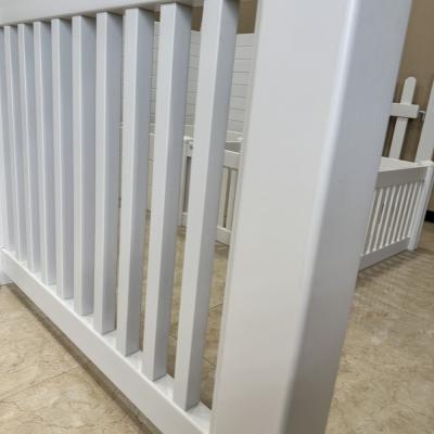 High Sun Resistant White Vinyl Pool Fence Quick Install 4feet