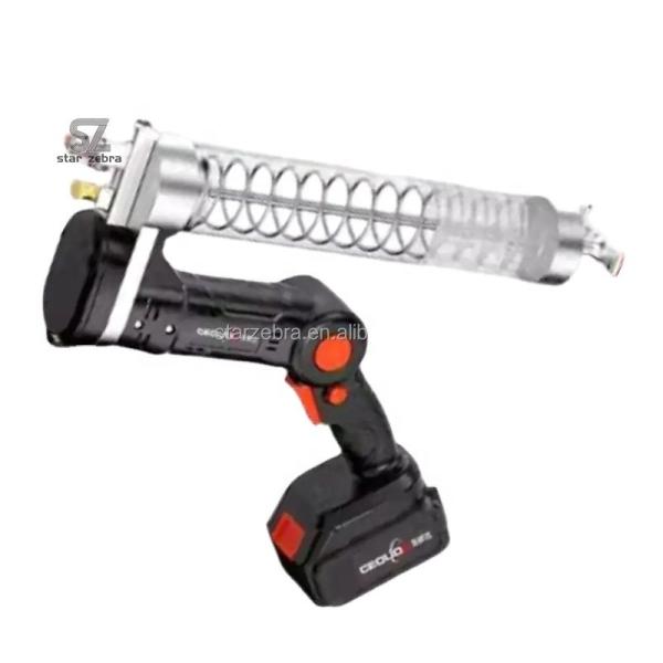24v Rechargeable Lithium Battery Electric Grease Gun Digging Machine Dedicated for Construction Works Caterpillar Portable
