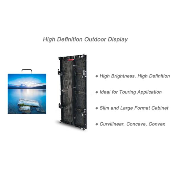 Stage Led Backdrop Screen Rental Waterproof Outdoor High Brightness SMD P4.81