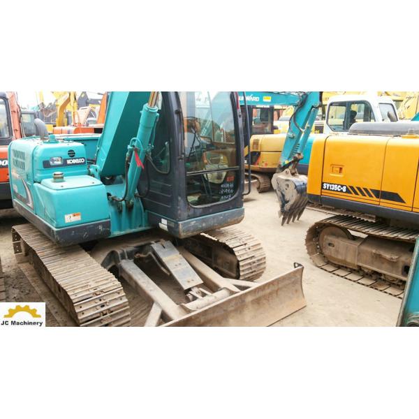 1670h utilizó el mini excavador de Kobelco, excavador de Kobelco Sk75 2015 años 41kw