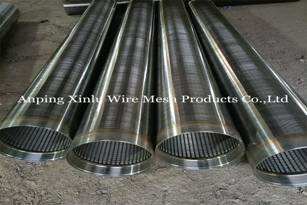 Slot 30 Stainless Steel Johnson Water Wire Screen For 200m Deep Tube Well