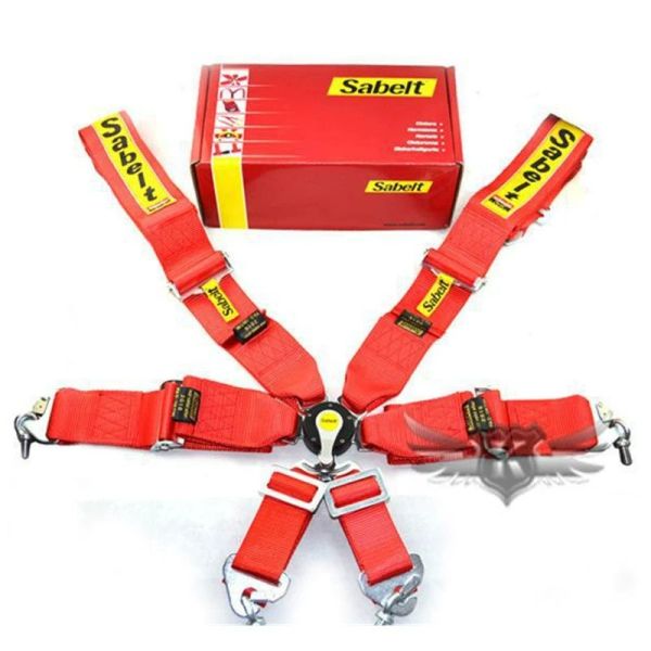 SPSLD 3-inch Quick-release Racing Seat Belts with Oxford Cloth for Racing Modifications