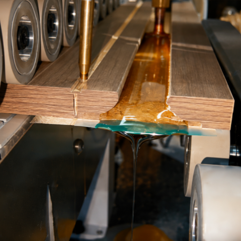Laminated Panel Arc Bending Machine 4.5 Tons  For Scratch Free Surface Forming