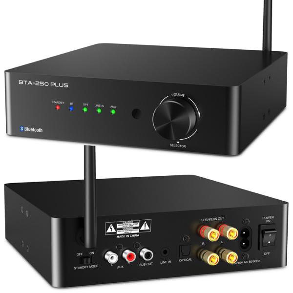 2.1 Home Theater Audio Power Amplifier With Optical HDMI Bluetooth Power Audio Amplifier