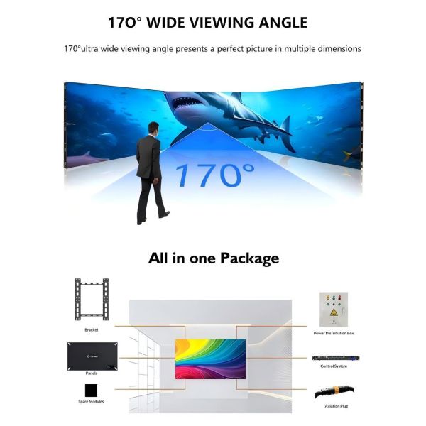 P0.93 LED Screen COB LED Display Indoor Fixed Led Screen