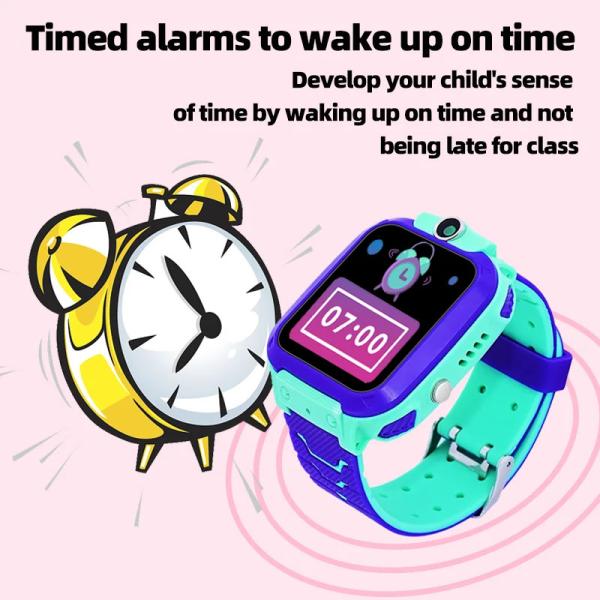 2G Kids Fitness Watch Teenager gps tracker Q12 Voice Chat Call For Children SOS LBS Location