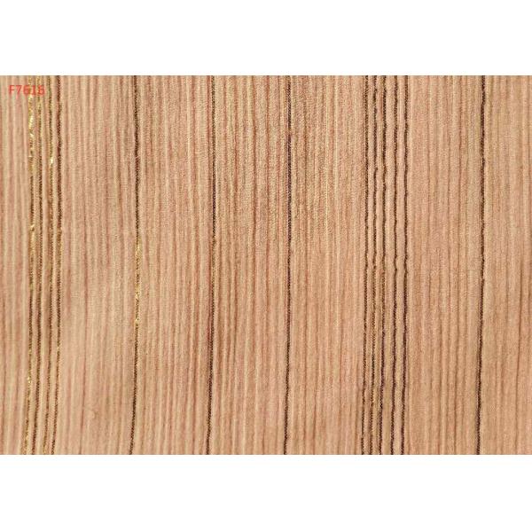 F7616 Cotton Crinkle Lady Fashion Skirt Shirt Fabric Gold Yarn Stripe cotton crepe crinkle fabric 60S