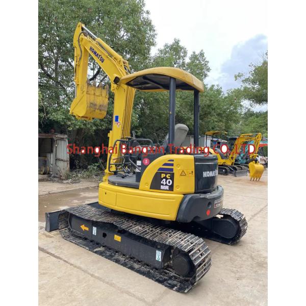 0.23m3 Bucket Capacity Komatsu PC40MR Mini Excavator with All Functions Normal