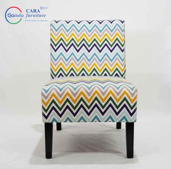 Wholesale Bedroom Hotel Furniture Custom Comfortable Soft Wooden Legs Fabric Chairs For Living Room