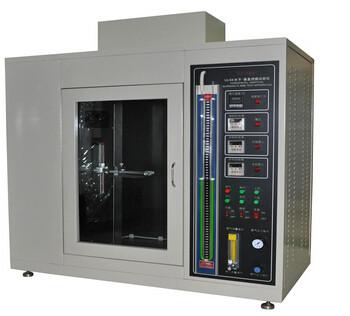 Equipamento de teste plástico material vertical, equipamento de teste da inflamabilidade da combustão