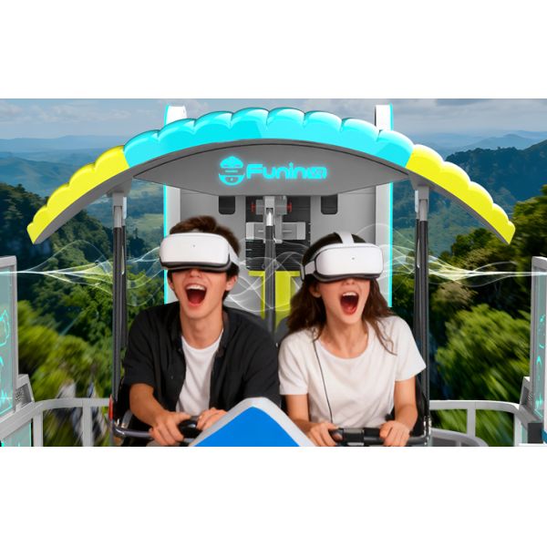 Virtual Reality Flight Simulator Amusement Park Rides Double Seats VR Flying Game Machine