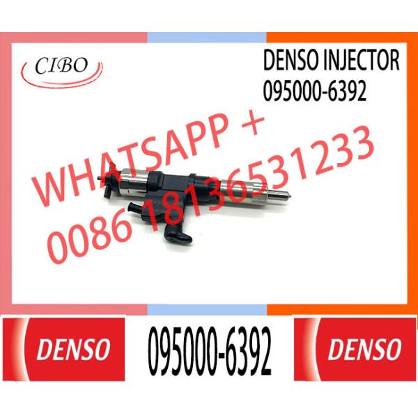 New design 095000-6392 For Isuzu 8-97609789-2 Diesel Common Rail Fuel Injector 095000-6372 with great price