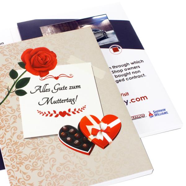Region LCD Video Brochure Card with Customized Options 16 9 Ratio