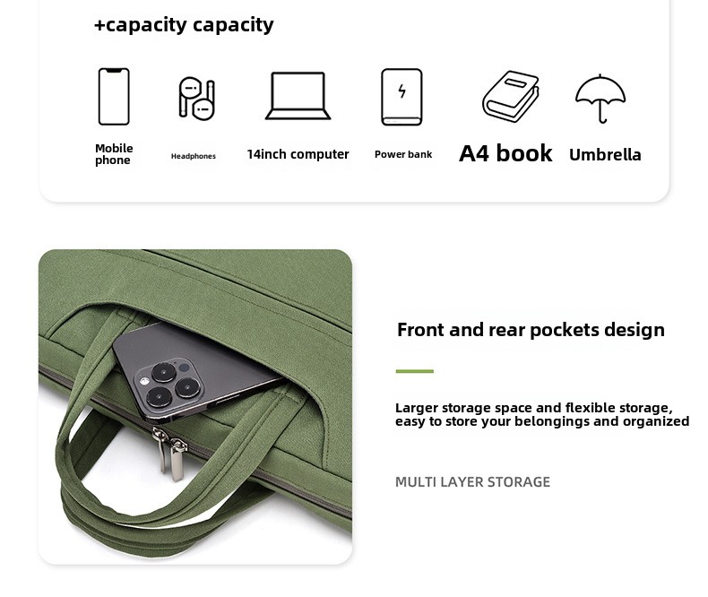 Wholesale Canvas Laptop Shoulder Bag with Airbag Large Capacity for Male for Travel Game Laptop Wholesale OEM/ODM/Private Label