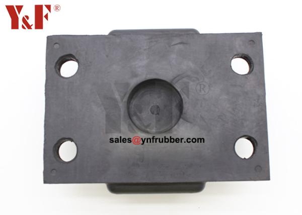 Small Anti Vibration Isolating Mounts Solid Rubber Bump Stops